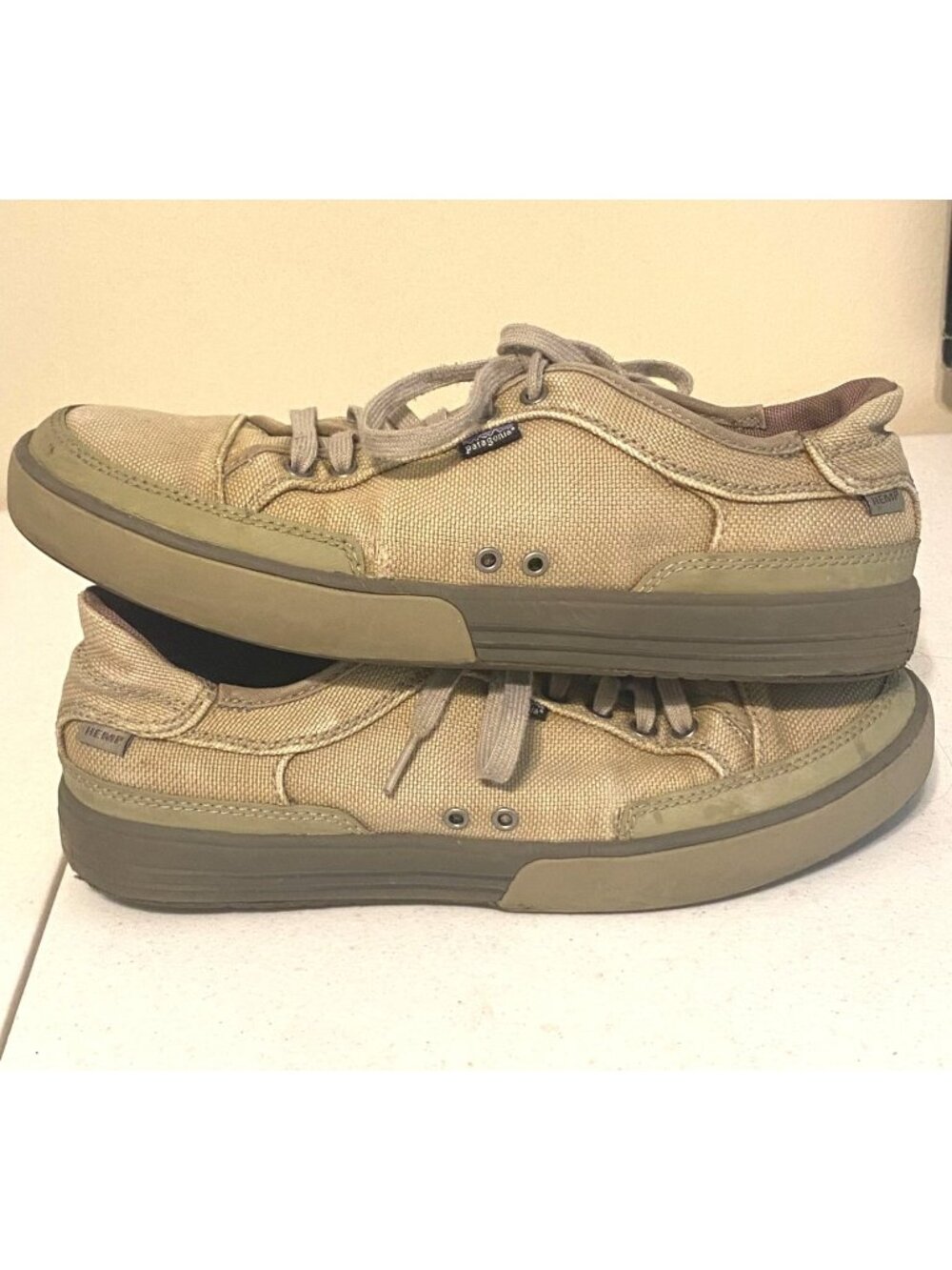 Men's Patagonia Whino Dark Burlap Hemp T50783 Casual Sneakers Size 9.5